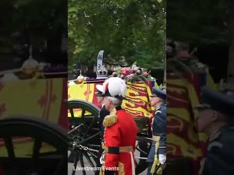 Queen Elizabeth II's Final Journey Down The Mall