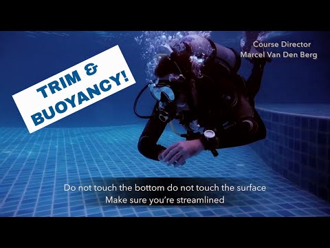 Swim Adjusting for Trim and Buoyancy Skill - PADI Open Water Diver Course • Scuba Diving Tips