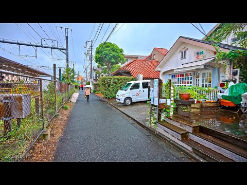 Rainy Day Walk Around Kamakura, Japan • 4K HDR