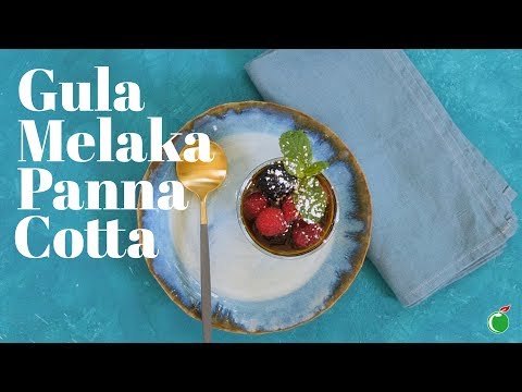 Gula Melaka Panna Cotta Recipe