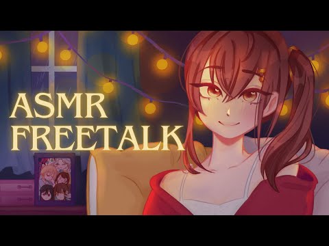 ASMR freetalk and acoustic singing! #shorts