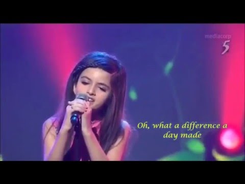 Angelina Jordan - "What A Diff'rence A Day Makes"