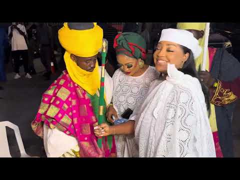 SOTAYO GAGA ROYAL ENTRANCE AT HER BIRTHDAY AND CHILD’S NAMING CEREMONY