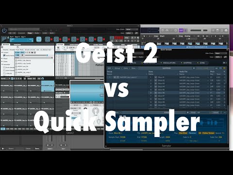 Geist 2 vs Quicksampler workflow