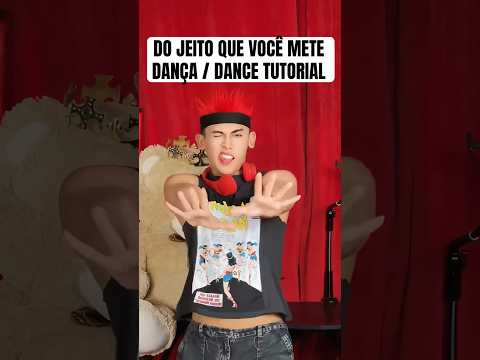 DO JEITO QUE VOCÊ METE DANÇA TUTORIAL | Desafio da Garrafa na Cabeça #dançafácil #dancetutorial