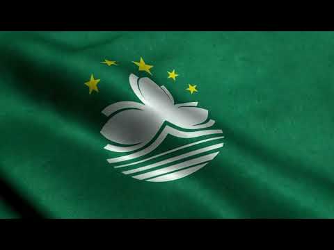 [10 Hours] Macao Flag Waving - Video & Audio - Waving Flags