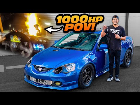 1000HP AWD Honda POV DRIVE! World's Fastest RSX Full Breakdown