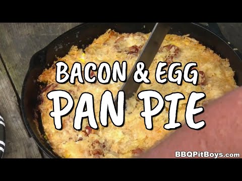 Bacon & Egg Pan Pie