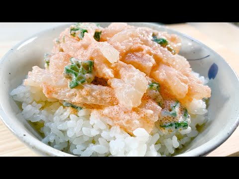 Exquisite Ikaokura Meita Mayo 🦑🤤💖 Easy and delicious because it doesn't use fire [asmr]