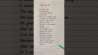 My love lyrics - Westlife - Learn English through songs #songlyrics #mylove #westlife