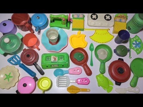 Hello Kitty Satisfying with Unboxing Plastic Kitchen Set Toys | Cooking Toy Video | Review ASMR