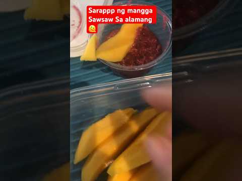 Mango  dip shrimp paste