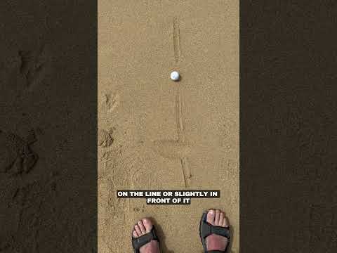 Practice like Seve Ballesteros used to! #golf #taylormadegolf #beachlife #golflife #malaskagolf