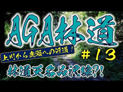 ⭐ AGA林道　１３　林道天名品沢線　（上川～鹿瀬の近道?!）