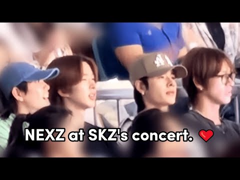 [NEXZ] 240901 skzのソウルコンにNEXZの目撃情報が..！！♡