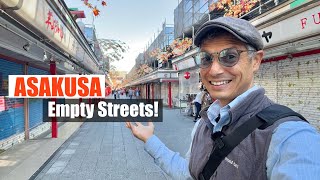 Asakusa (Tokyo) Early Morning Street View