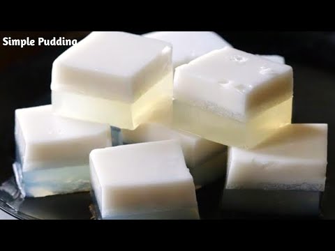 How To Make Homemade  Perfect Coconut Jelly | 👌തേങ്ങാപാൽ കൊണ്ട് കിടിലൻ പുഡ്ഡിംഗ് | Easy Jelly Recipe