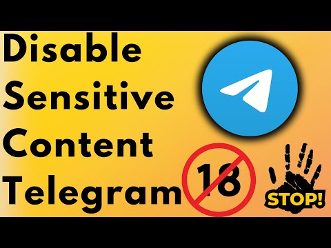 How to Disable Sensitive Content on Telegram | Block Adult Content in Telegram