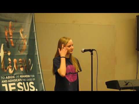 NYM Student Summit 2017: Ruby's Vocal Solo