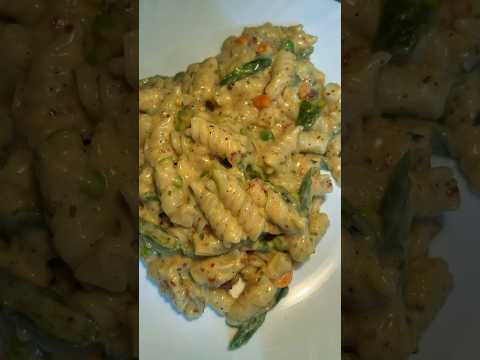 White Sauce quick pasta recipe || #shorts #pasta #vivia #asmr #eveningsnacks #alltimeviralshorts