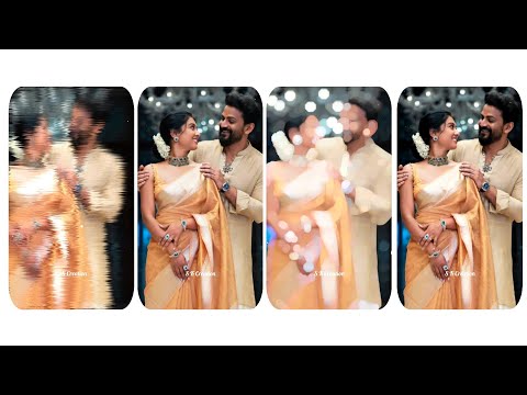 🤍 New Couple's Love Lyrics Video Editing Kannada in Alight motion New Video Editing