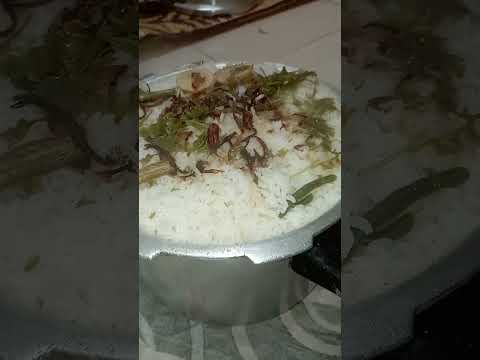 Cooker biryani in 15 minutes#biryaniqueen #biryanilovers #yputubeshorts