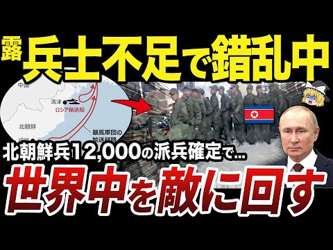 【ゆっくり解説】続々と明らかになるロシアに派遣される北朝鮮兵の実態