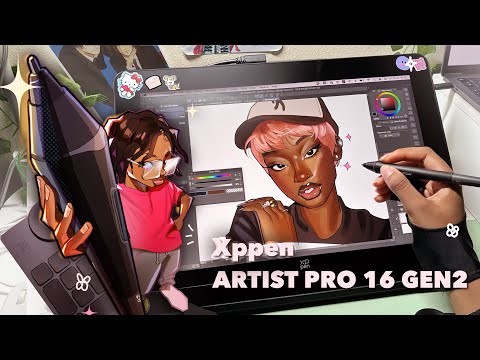 XPPEN artist pro 16 GEN 2 tablet review ˎ₍•ʚ•₎ˏ✿