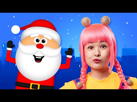 Christmas Puzzle! Snowman, Tree, Santa & Reindeer | D Billions Kids Songs