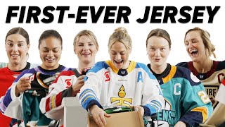 Surprising PWHL stars with their first-ever jerseys