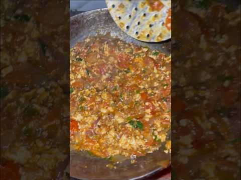 Amiritsari Paneer Bhurjii..😋 #youtubeshorts #trending #viral #shorts