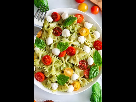 Pesto Pasta Salad Recipe