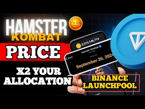 HAMSTER KOMBAT Claim - Double Your Allocation Balance With This Method | Hamster Listing Price