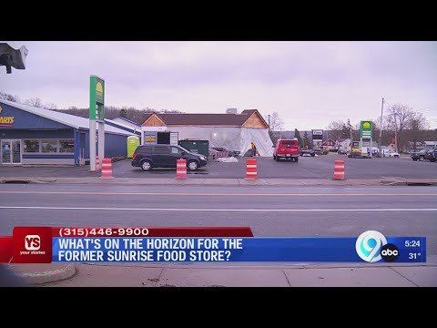 What's on the horizon for the former Sunrise Food Store?