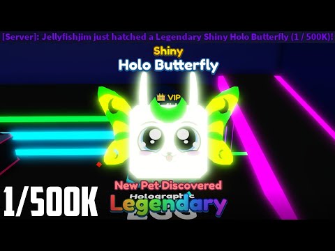 I hatched NEW 1 IN 500K CHANCE PET in Mining Simulator 2 (Roblox)