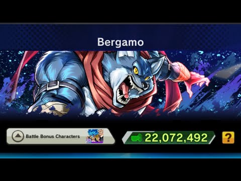 [DRAGON BALL LEGENDS] BATTLE BAUNTLET VS BERGAMO FLOOR - 100 [FULL GAMEPLAY]