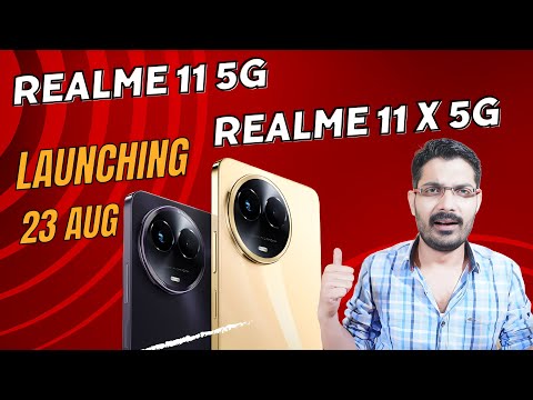 Breaking News: Realme 11 5G and Realme 11X 5G 🔥Unveiled on August 23