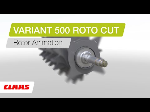 CLAAS VARIANT 500 Baler | ROTOR Animation