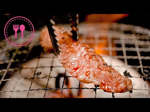 HOW TO TRIM BEEF RIB and ENJOY KOREAN BBQ WITH WASABI in Shibuya, JAPAN / MEAT LOVERS