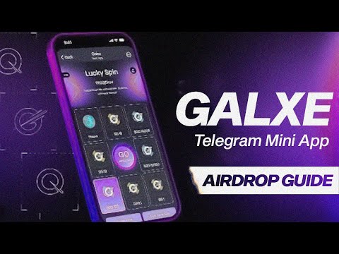 🤑 Galxe Telegram Bot Confirmed Airdrop - New Telegram Bot Airdrop 2024