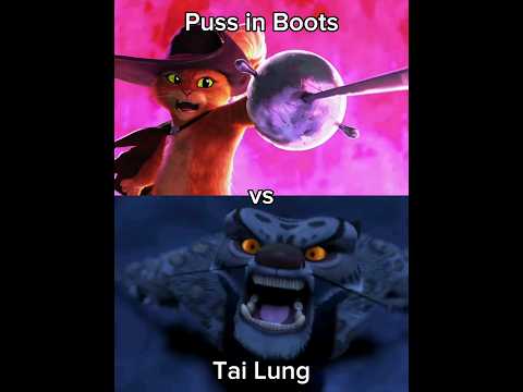 Puss in Boots vs Tai Lung (Puss in Boots: The Last Wish | Kung Fu Panda)