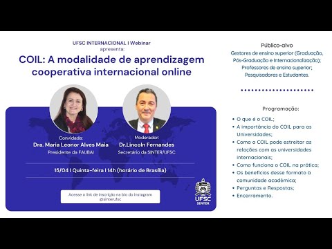 COIL: A modalidade de aprendizagem cooperativa internacional online