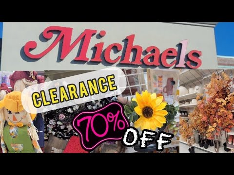 Michaels Clearance | Fall Decor Clearance | 70% Off