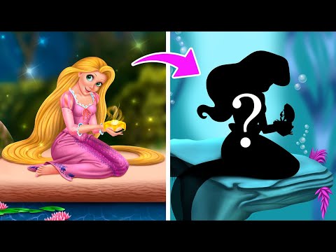 From Rapunzel to Ariel Mermaid! How To Become a Mermaid