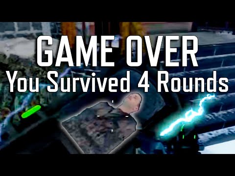 Hardest Round 100 on Worst Ever COD Zombies!