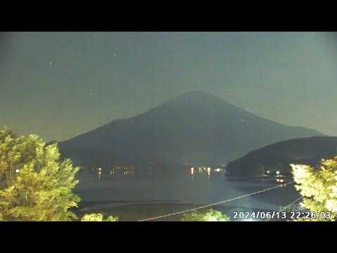 【LIVE】山中湖からの「富士山ライブカメラ」　"mount fuji live camera" from Lake Yamanakako