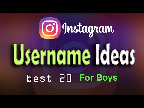 BOYS INSTAGRAM NAME IDEAS 2022 | UNIQUE INSTAGRAM USERNAME IDEAS | Uncommon instagram name idea.