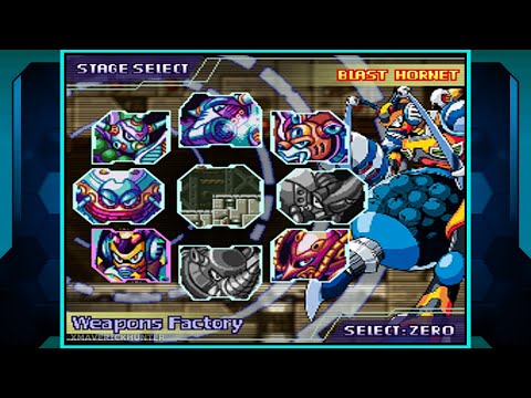 MegaMan X3: Zero Playable V4.4 ~ 100% Part 5 (Blast Hornet) 4K