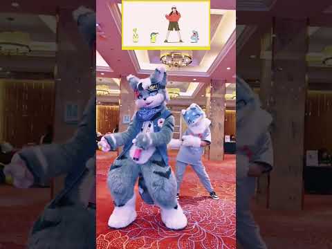 Everyone do the #pokedance  Let's gooooooo #dance #kemono #furry #fursuit #fursuitdance #furrydance