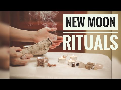 New moon rituals | Moon energy | Manifest with moon | moon water | #newmoon